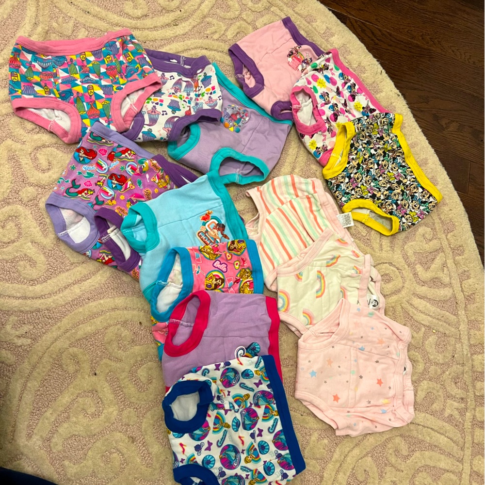 Toddler girls (3T) Training underwear